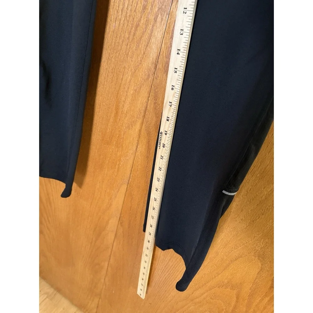 Athleta Runabout Yoga Athletic Stretch Pants Black Womens S Small Waist Pocket - Picture 6 of 9